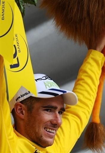 The Frenchman has a 35-second lead
