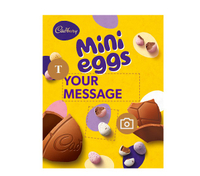 3. Cadbury personalised Mini Eggs 507g egg