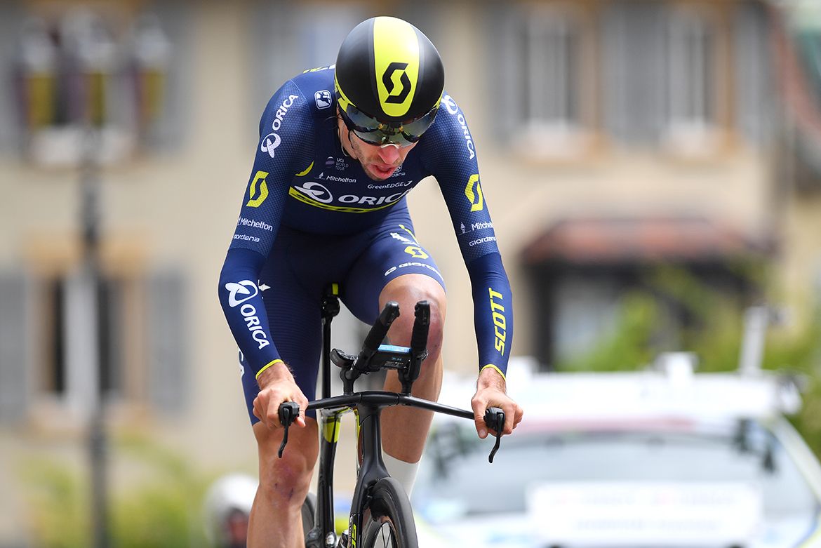 Orica's Damien Howson dropped out of the top 10