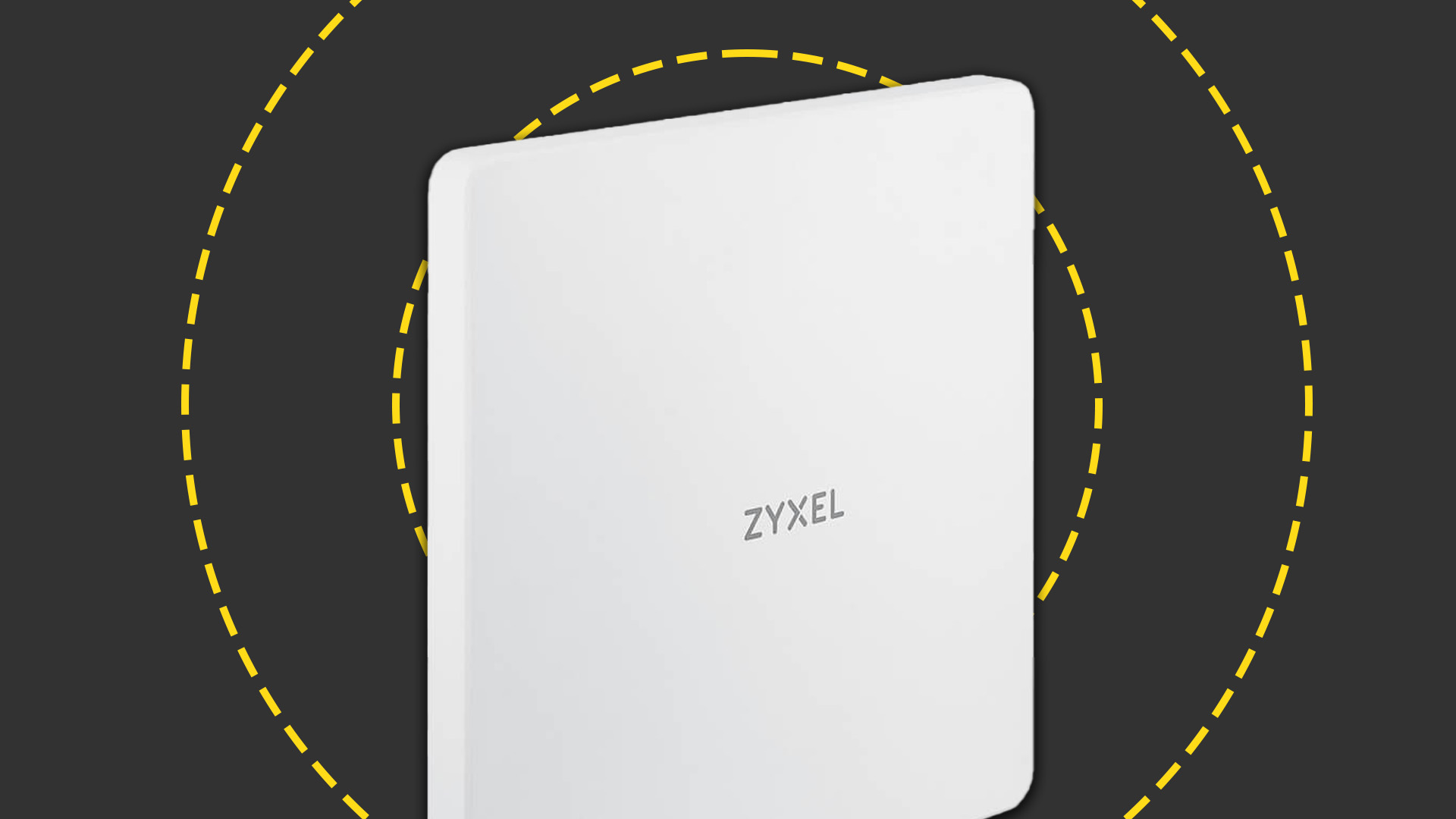 The Zyxel WBE665S on the ITPro background