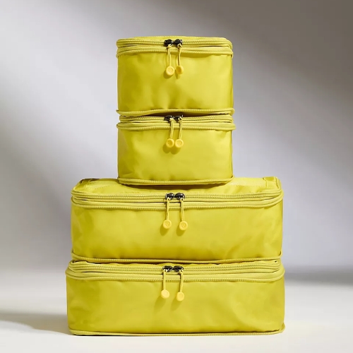 Anthropologie, Antler Packing Cubes, Set of 4