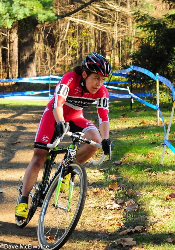 Crystal Anthony (Cyclocrossworld.com) opened a lead and never looked back
