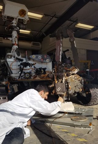 The team operating NASA's Curiosity Mars rover is developing techniques that the rover might be able to use to resume drilling into rocks on Mars.