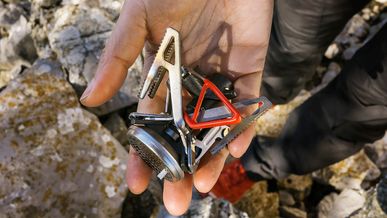 Need a camping stove for backpacking? This Primus stove is so tiny, it fits in your pocket
