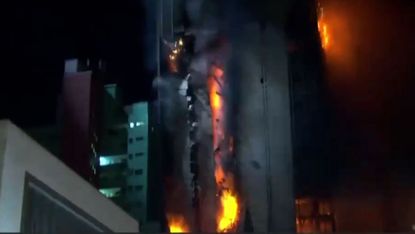 Sao Paulo tower fire