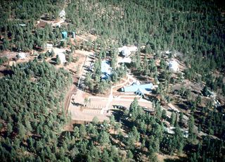 Lowell Observatory Campus Aerial View