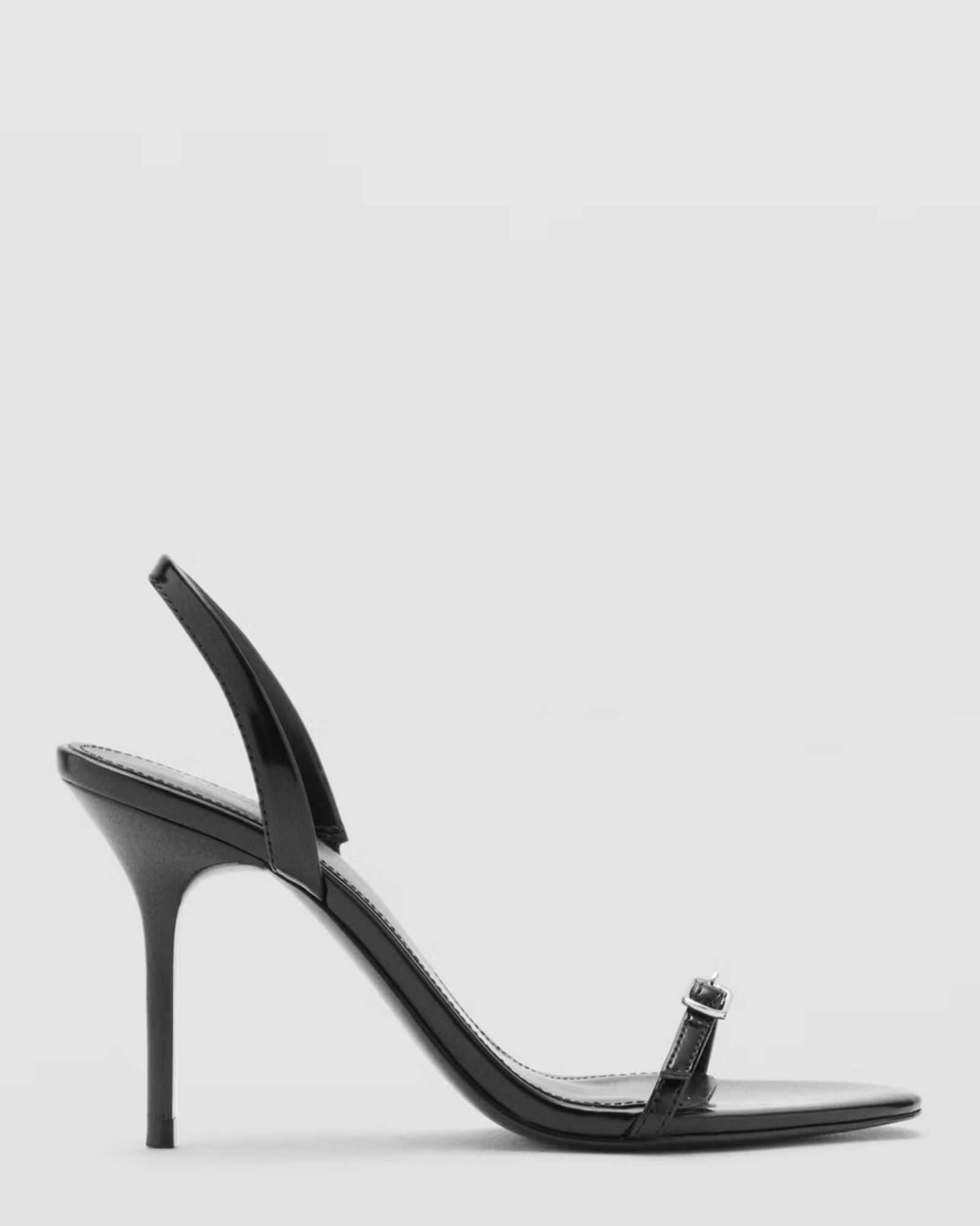 Mango Stiletto Heel Sandal With Buckle