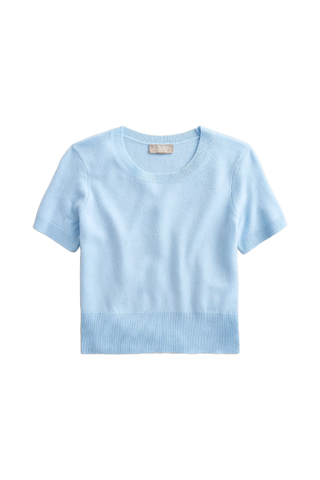 Cashmere Shrunken T-Shirt