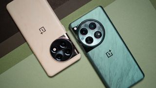 OnePlus 12 camera island next to OnePlus 11