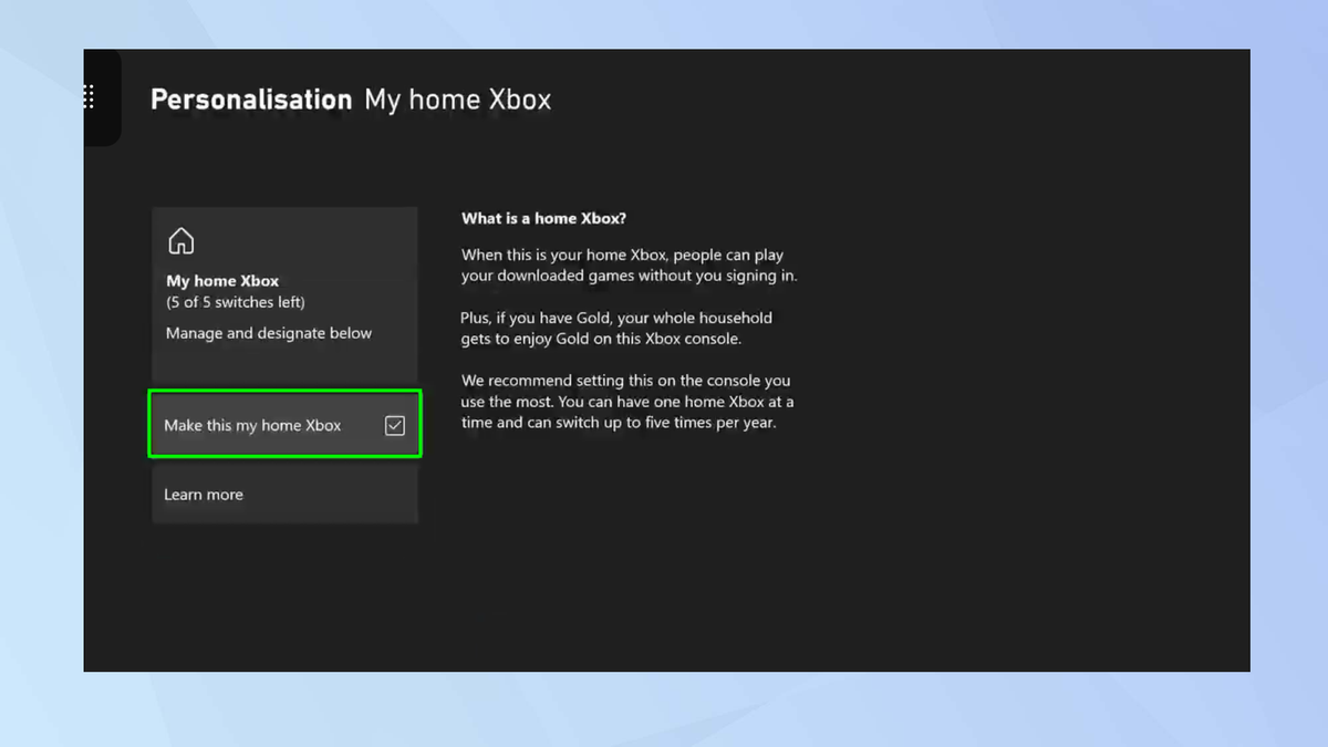 How to gameshare on Xbox Tom's Guide