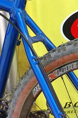 According to Gary Fisher, the tubes are highly manipulated and are internally butted and externally swaged.