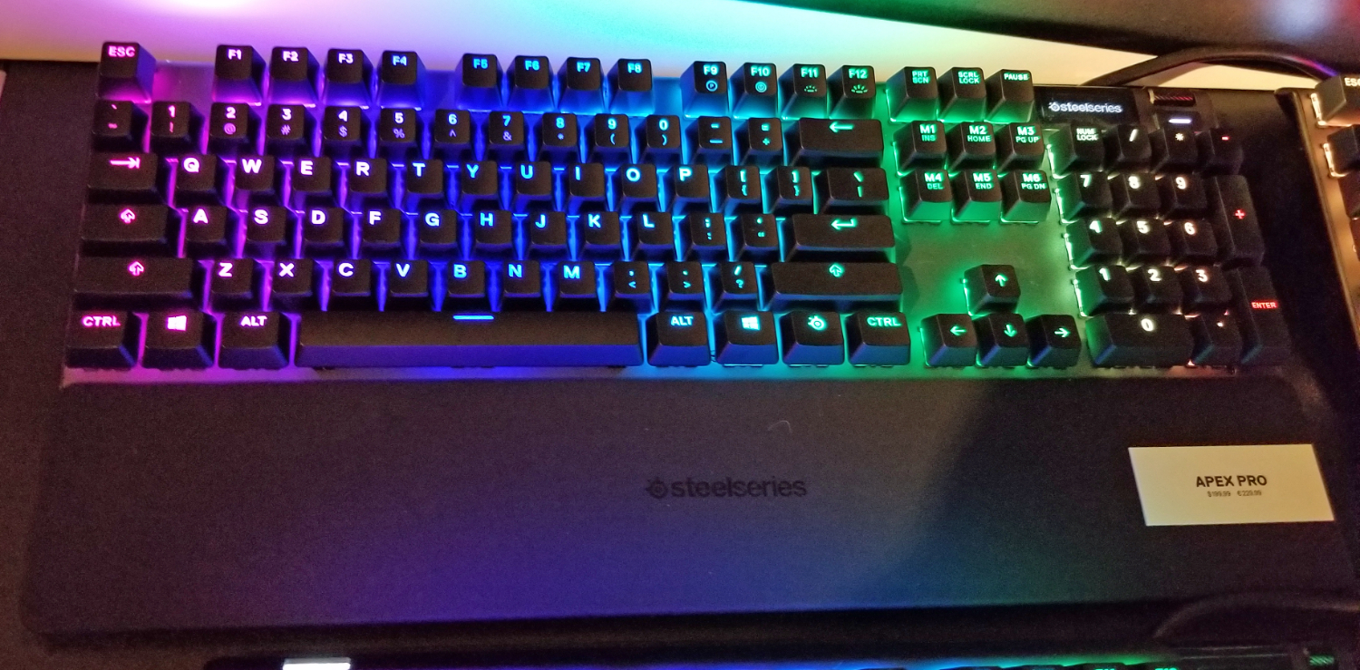 Apex Pro Keyboard (Credit: Tom's Hardware)