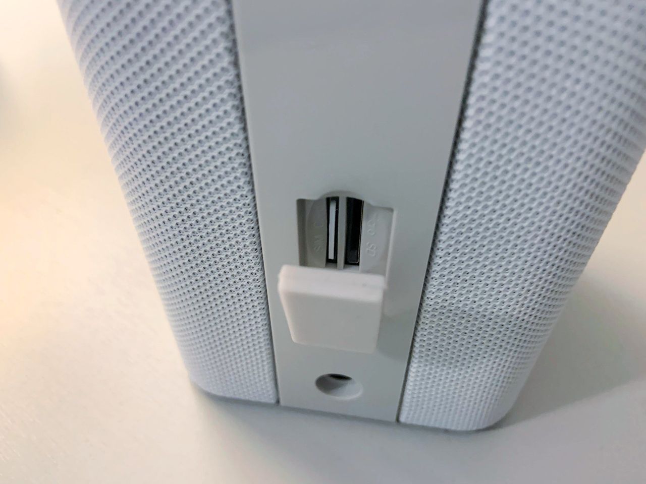 Sim card and SD storage slot