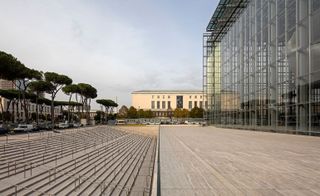 Located in the Italian capital's business district of EUR
