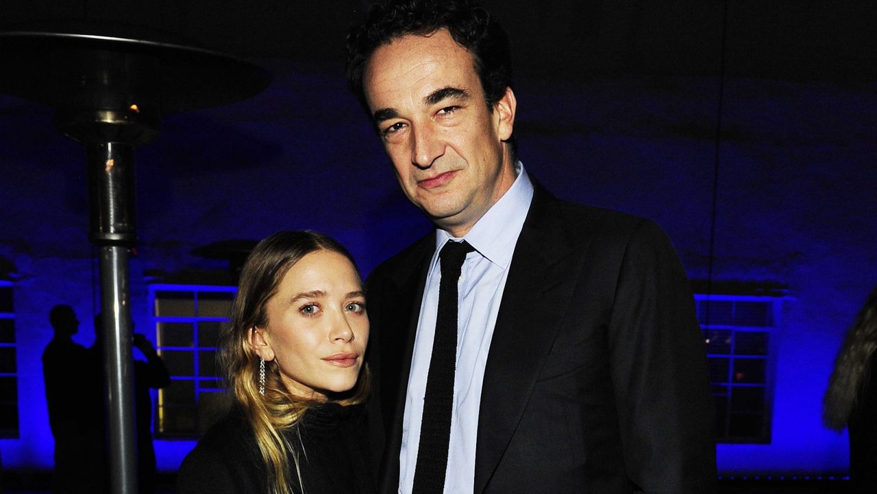 los angeles, ca december 5 mary kate olsen, olivier sarkozy attend the just one eye launch of the utilitarian backpack event at just one eye on december 5, 2014 in hollywood, california photo by amy graveswireimage