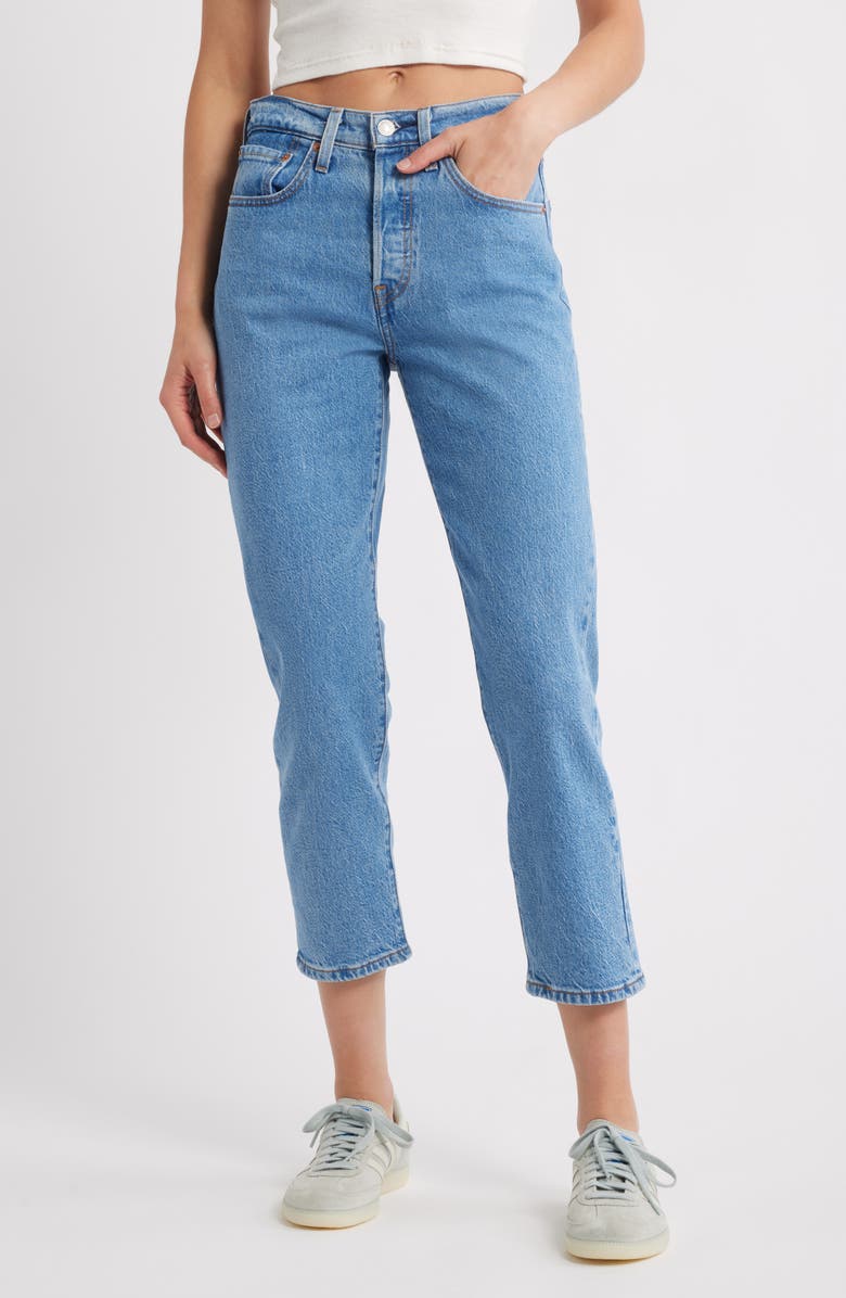 501&amp;reg; Original Crop Straight Leg Jeans