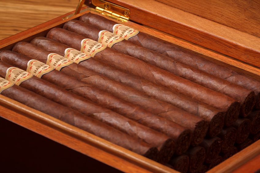 Cuban cigars.