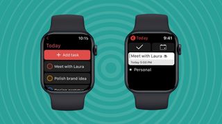 todoist app on apple watch