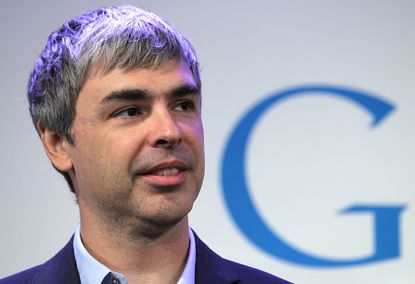 Larry Page at the Google offices