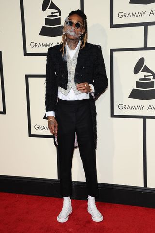 Wiz Khalifa At The Grammys 2016
