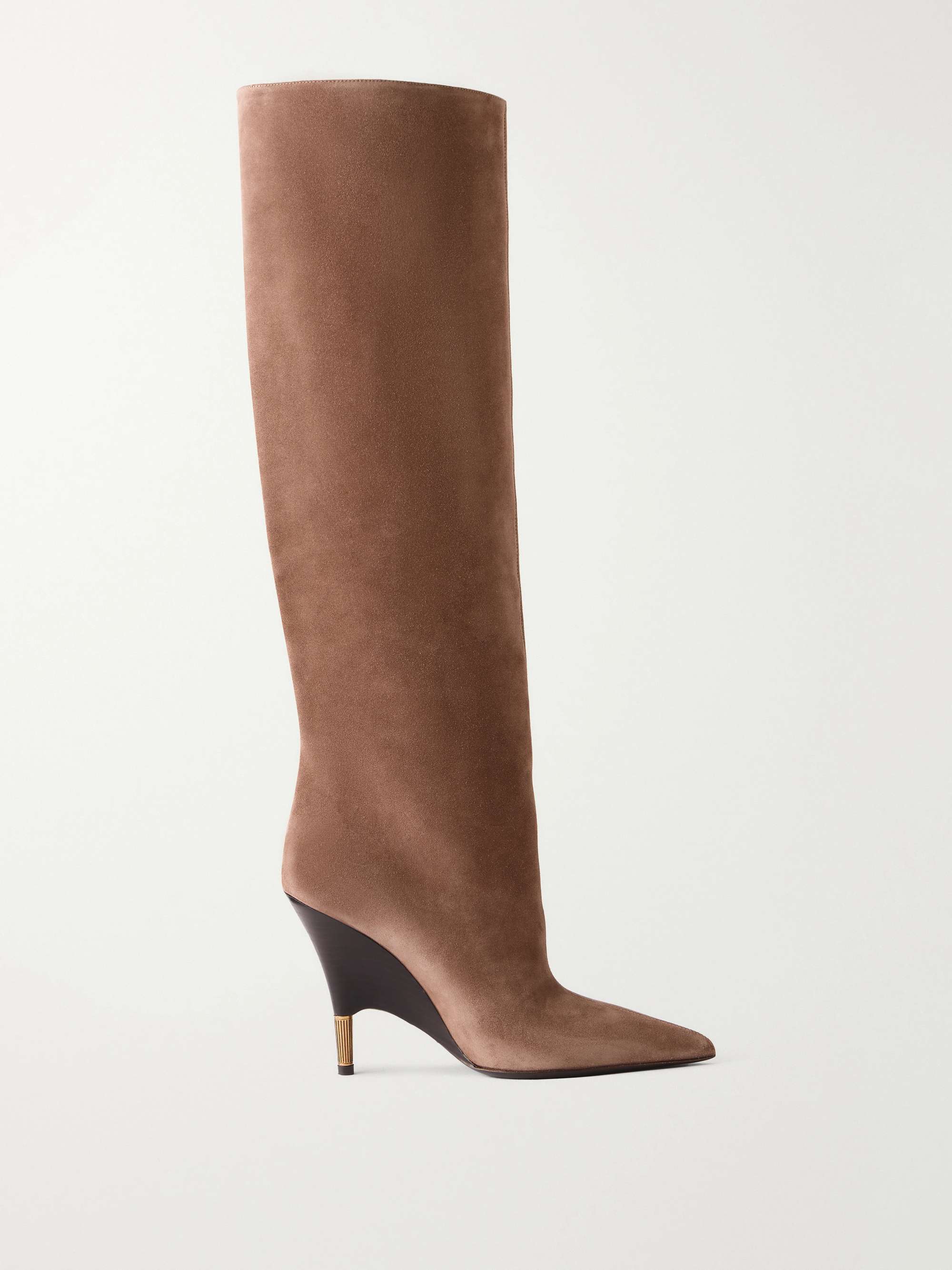Bella Suede Knee Boots