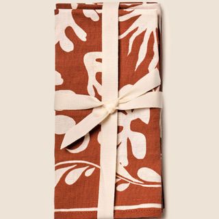 Casa RIXO collection terracotta napkin