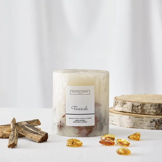 Fireside Botanical Candle &amp;ndash; Medium | Home Fragrances | the White C...