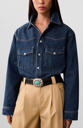 Oversize Denim Shirt