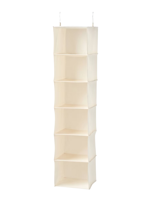 Hanging 6-Shelf Closet Organizer