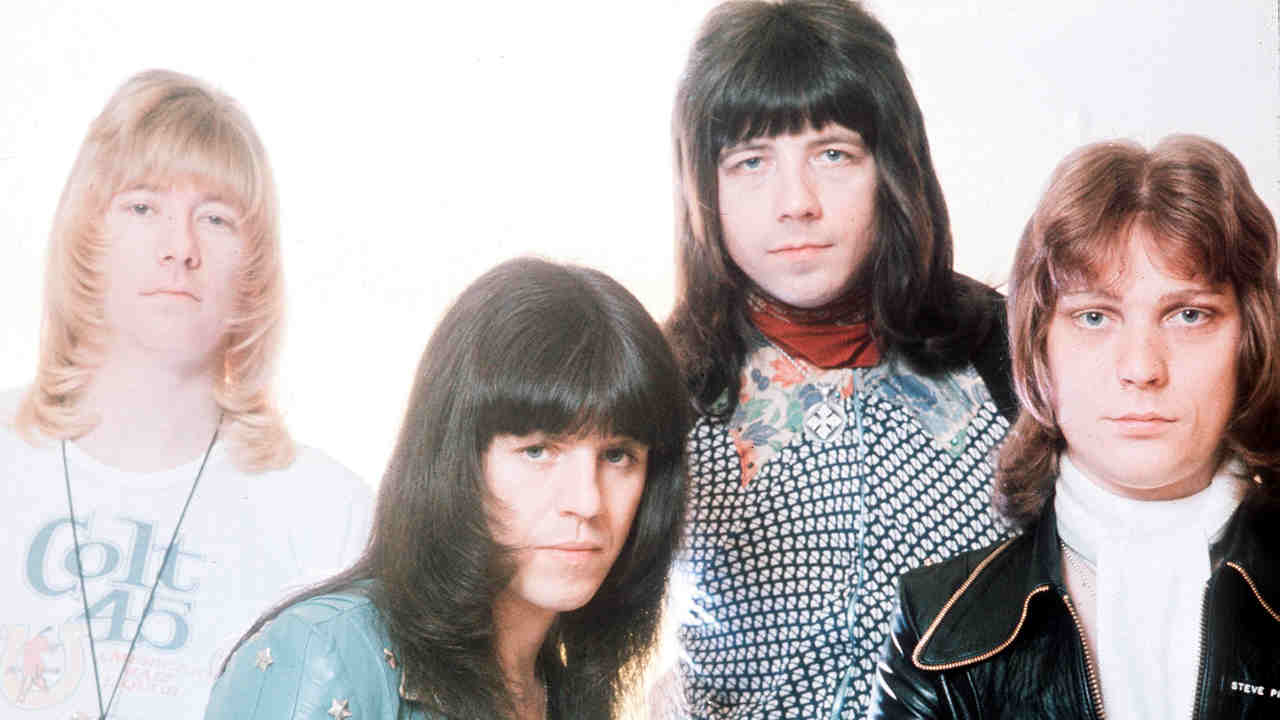 Sweet posing for a photograph in 1974