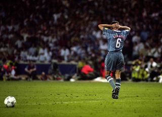 Gareth Southgate after his penalty miss at Euro 96