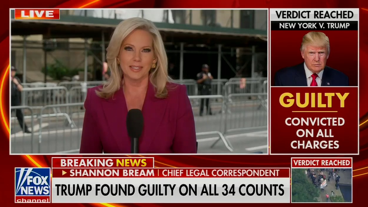 Trump Verdict Fox News Channel