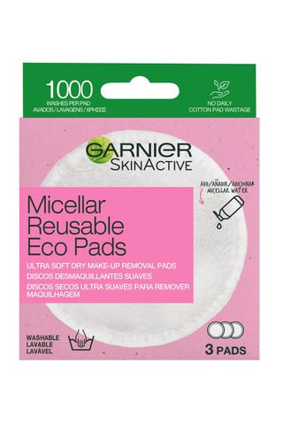 best reusable make-up remover pads Micellar Reusable Eco Pads, Garnier