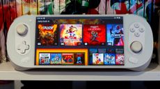 Xbox Cloud Gaming running on Ayaneo Pocket Evo gaming handheld
