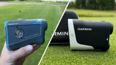 Garmin Approach Z30 vs Bushnell Tour Hybrid Rangefinder