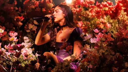 Olivia Rodrigo performs during "The Unraveled Tour" at People's Bank Arena on September 25, 2026, in Hartford, Connecticut. (Photo by Christopher Polk/Billboard via Getty Images)