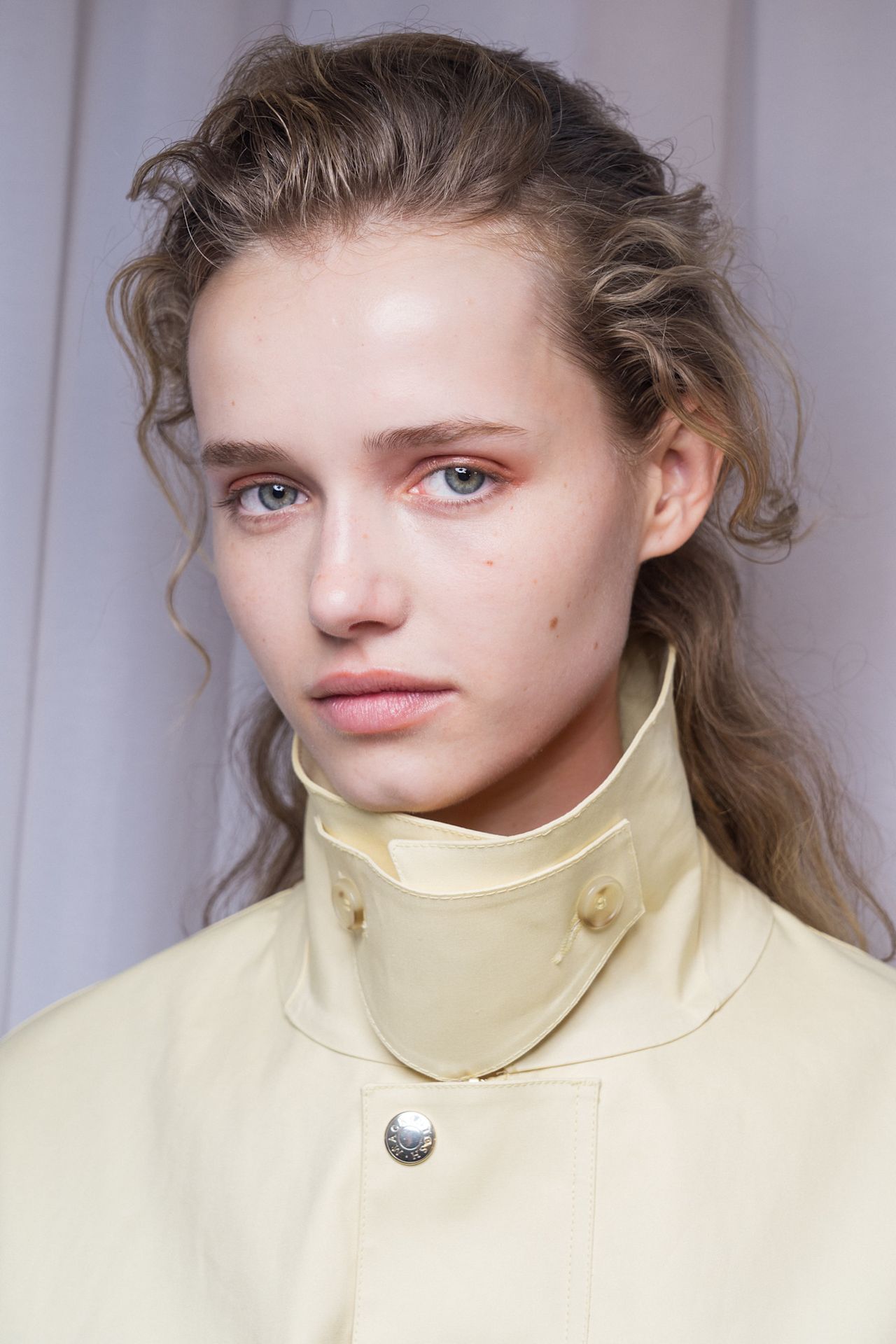 No part at Ulla Johnson on a model in a funnel neck .
