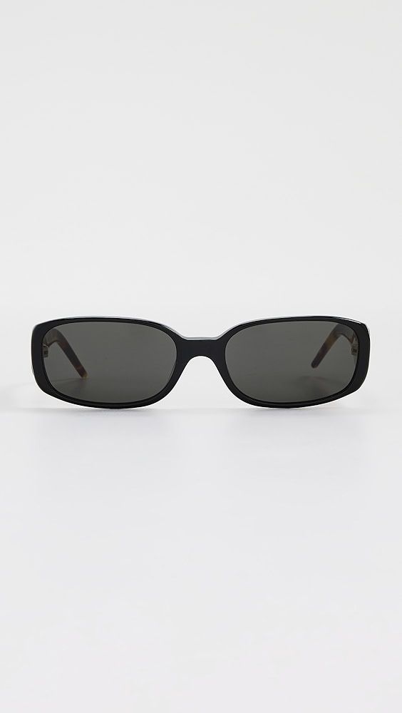 Casablanca Oval Stripe Acetate Sunglasses