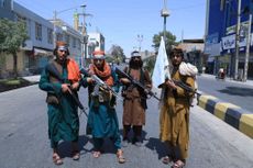 Taliban fighters.