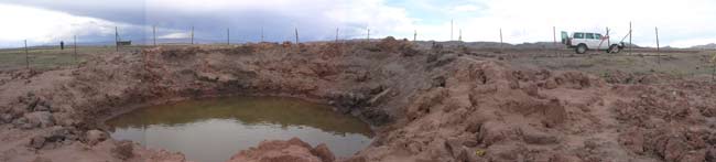 Big Crater Carved By Mysterious Meteorite