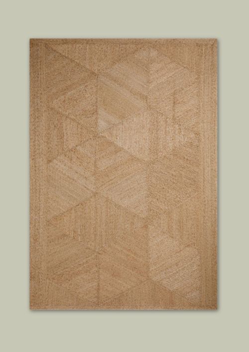 Natural N. Premium Ashcroft Hand Braided Jute Rug