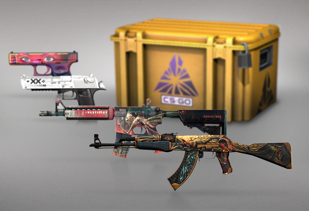 CS: GO weapon skins.