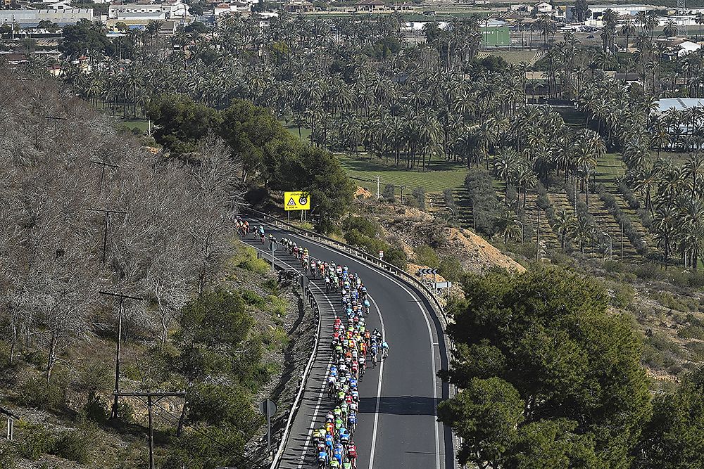 Wide open roads at Volta a la Comunitat Valenciana stage 4