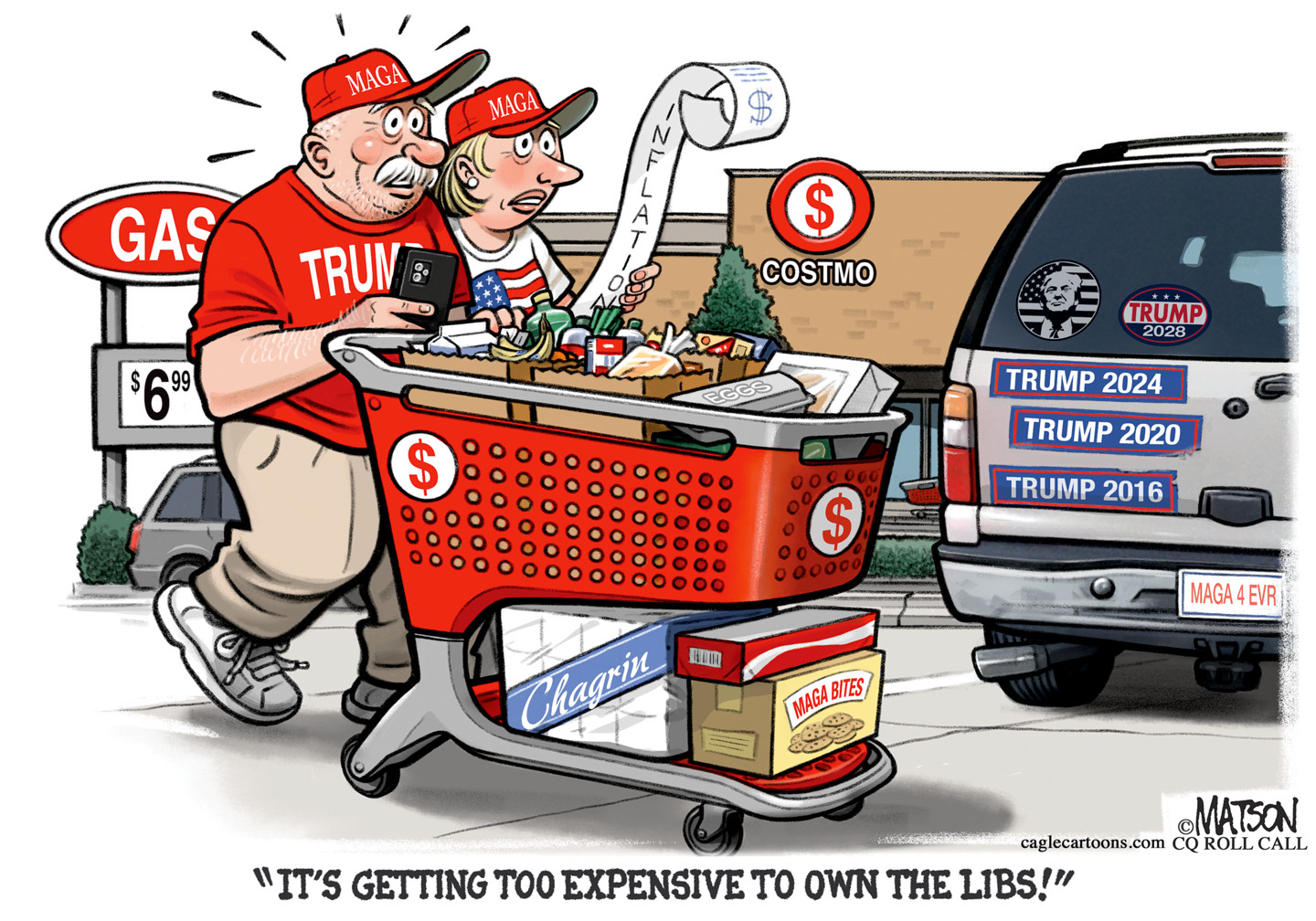 Political cartoon