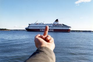 Study of Perspective, Viking Line