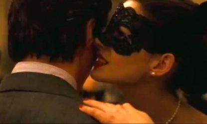 Catwoman (played by Anne Hathaway) reveals her disdain for the privileged 1 percent in the official trailer for "The Dark Knight Rises."