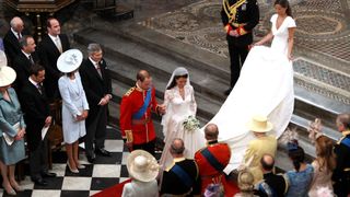 The wedding of Kate Middleton and Prince William