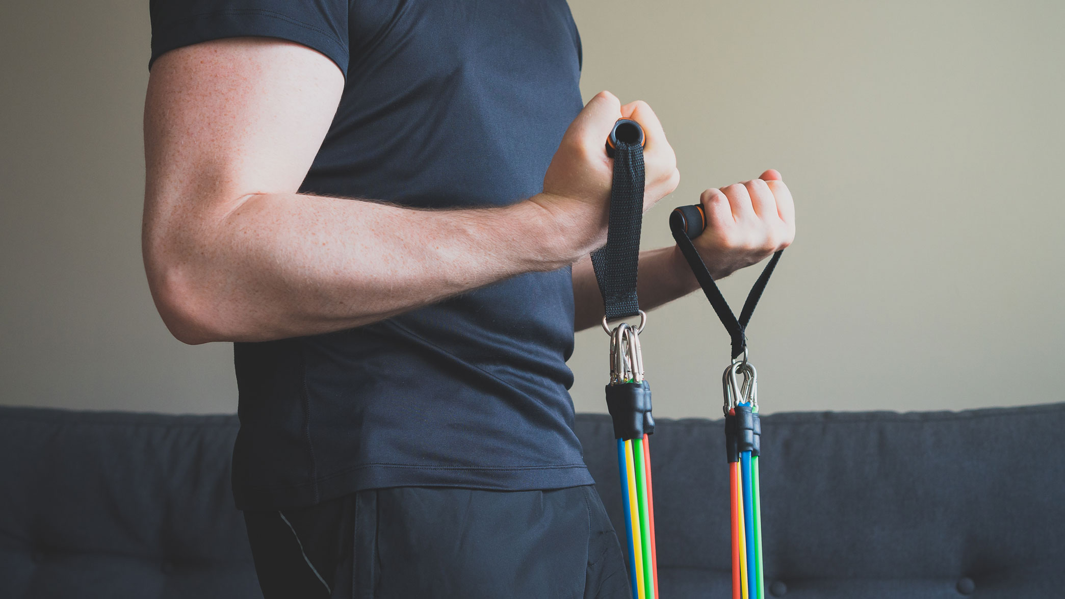Every fitness beginner needs a resistance bands set for big gains