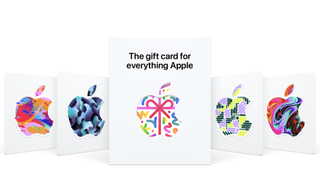 Apple gift card graphic on website