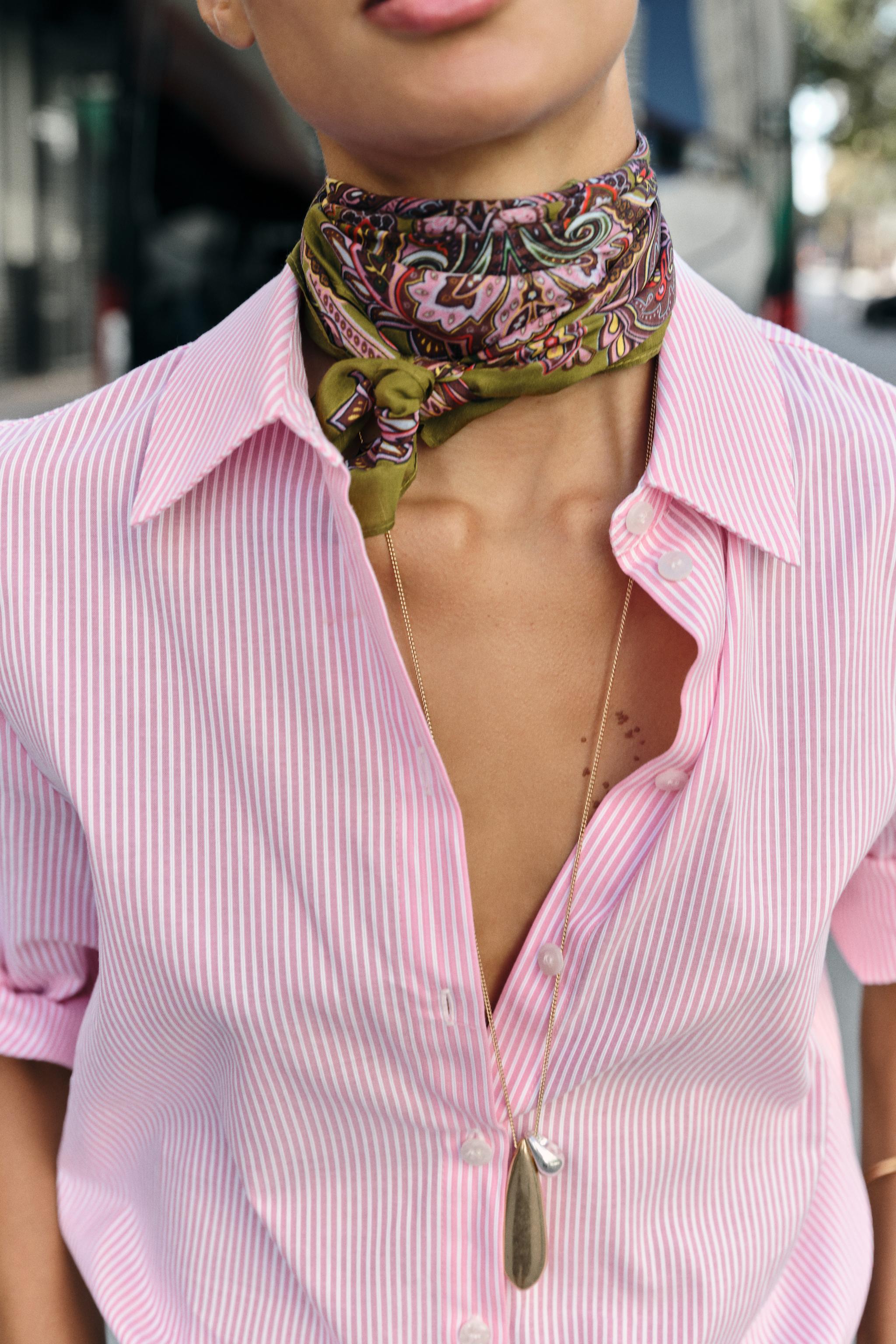 Paisley Print Viscose Silk Blend Scarf